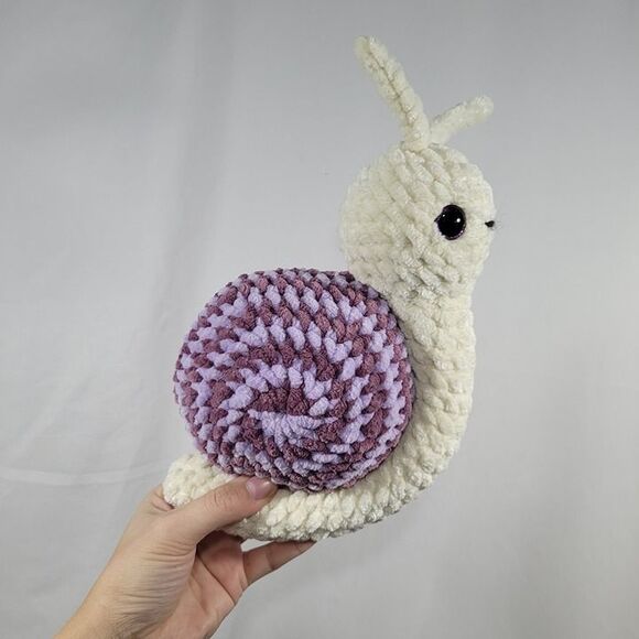 Handmade Other - Crochet Snail | Adorable Plushie Friend | Handmade Gifts